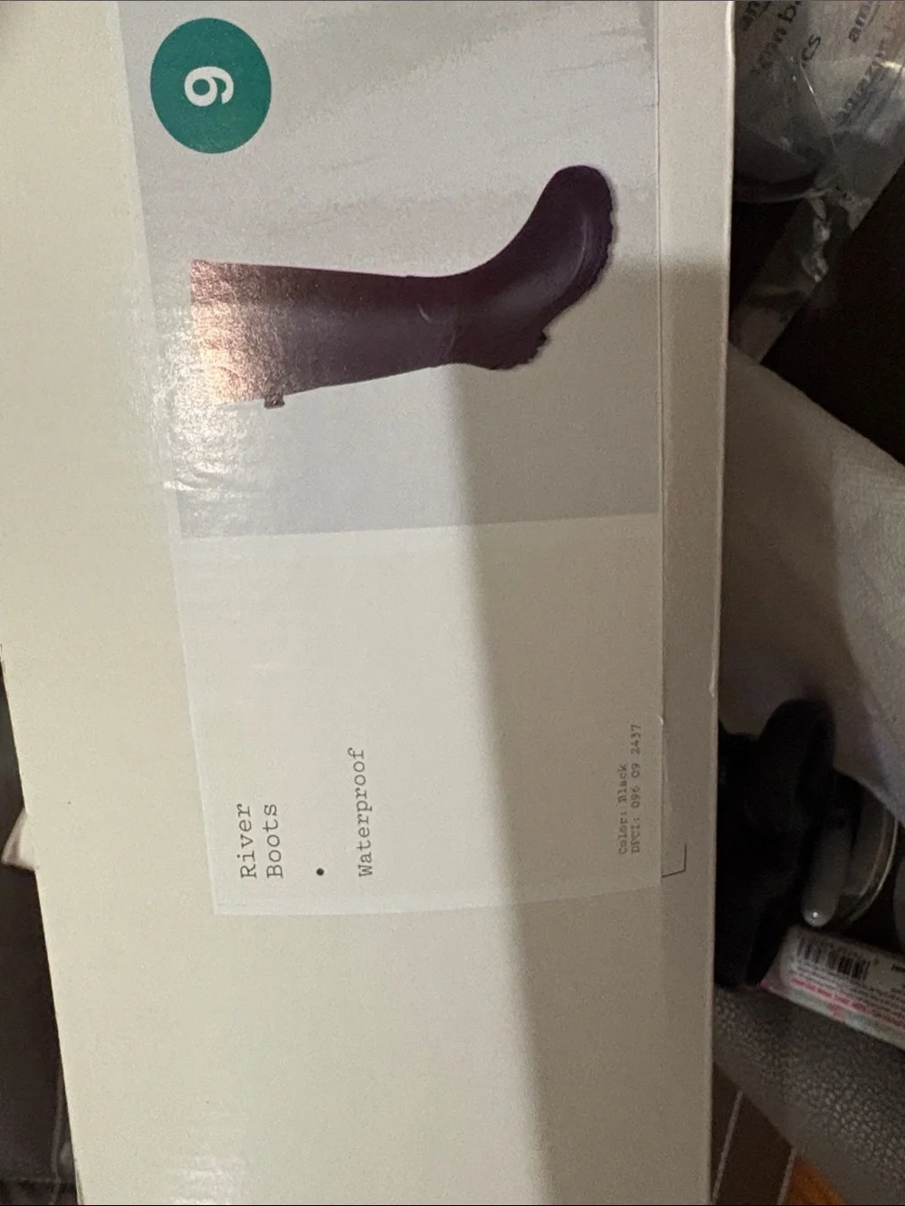 Classic Waterproof Black Rain Boots for Women Mid-Calf by Target a new day